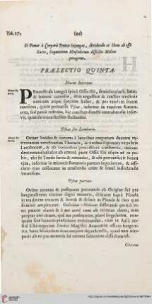 Praelectio quinta
