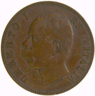 Münze, 10 Centesimi (ITL), 1893