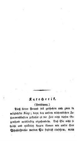 Katechetik : (Fortsetzung)
