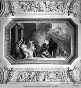 Decken- und Wandmalerei : Heimkehr des Odysseus