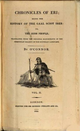 Chronicles of Eri : being the history of the Gaal Sciot Iber: or the Irish People, 2