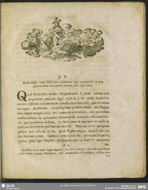 §. I. In decidentis causis Illustrium mediatorum leges provinciales et iura superioritatis territorialis maxime sunt respicienda