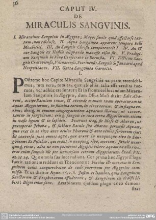 CAPUT IV. DE MIRACULIS SANDUINIS.