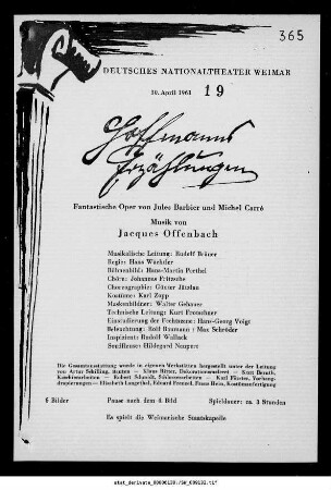 Hoffmanns Erzählungen
