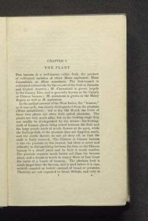 Chapter I The plant