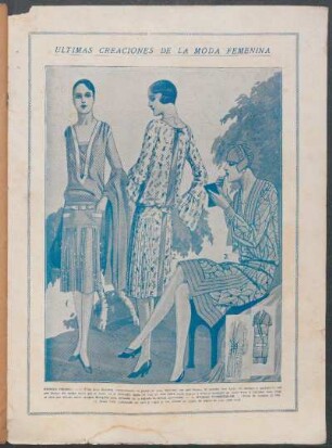 Últimas creaciones de la moda femenina