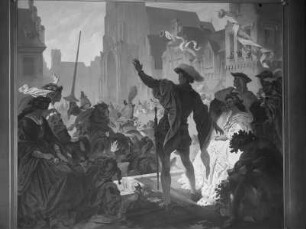"Vaterländische Geschichtsgalerie": Herzog Georg des Reichen Hochzeitsfest zu Landshut, im Jahre 1475