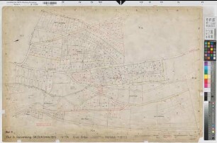 Siedlinghausen (Winterberg), Flurbereinigung Siedlinghausen, Bl. 6 Zuteilungskarte Flur6
