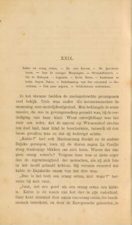 XXIX. Kahio en orang oetan. - ...