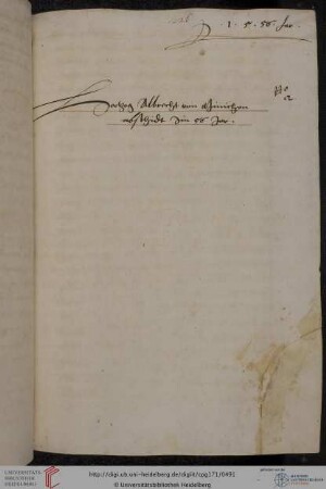 Herzog Albrecht V. von Bayern-München, Landtagsabschied, München, 1556
