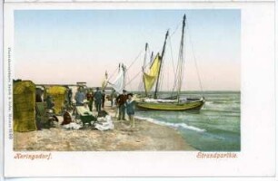Heringsdorf. Strandpartie