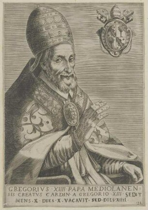 Bildnis des Gregorivs XIIII.
