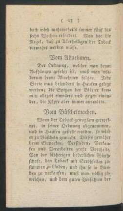 Vom Abnehmen
