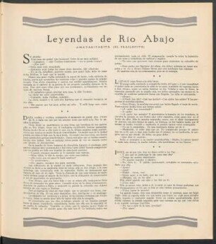 Leyendas de Río Abajo : Amayakitakita (El Frailecito)