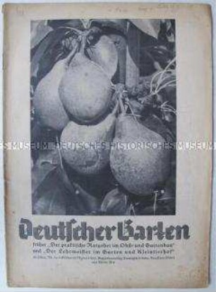 Fachzeitschrift "Deutscher Garten"