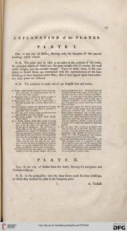 Explanation of the plates