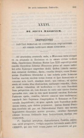 653-658 De secta massonum : Instructio