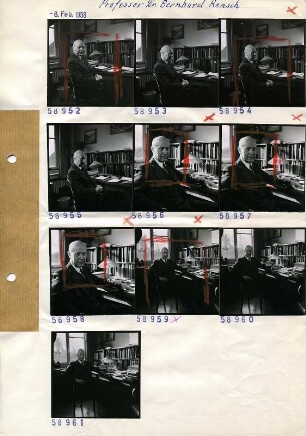 Portraitserie Bernhard Rensch
