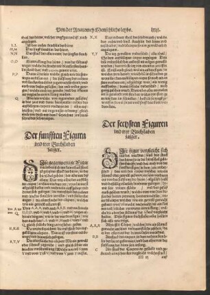 Der sechsten Figuren und irer Buchstaben zaiger.