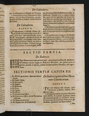 15-38, Sectio Tertia. De Rubricis