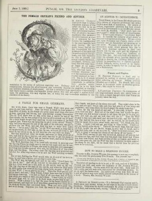 The female orphan's friend and adviser