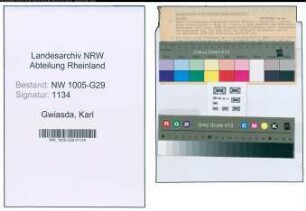 Entnazifizierung Karl Gwiasda , geb. 04.01.1882 (Bahnhofsvorsteher)