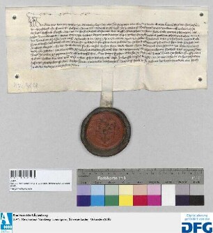 Königin Dorothea von Dänemark quittiert der Stadt Nürnberg über 500 fl. von Markgraf Johann von Brandenburg ererbtes Leibgeding.
