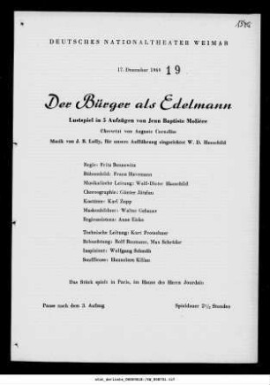 Der Bürger als Edelmann