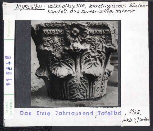 Nymwegen, Nikolauskapelle (Valkhofkapelle): Kapitell