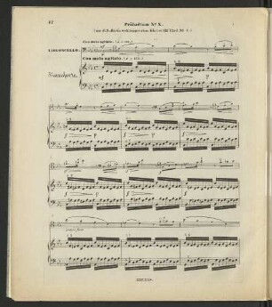 Präludium No. X.