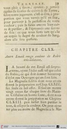 Chapitre CLXX