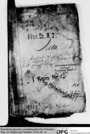 Einziehung der Diäten und Reisekosten für die Deputierten des 4. Kommunallandtages