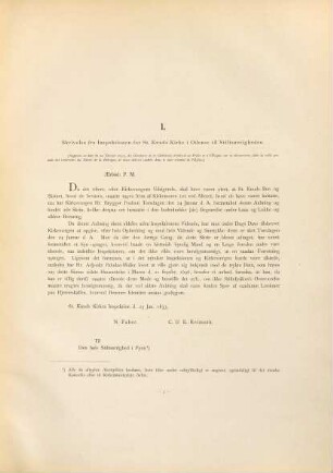 Helgenskrinene i Sankt Knuds Kirke i Odense undersøgte 1833 og 1874 : Aktstykker og Tegninger udgivne til Ottehundredeaars-Dagen efter Kong Knud den Helliges Død af Ministeriet for Kirke- og Undervisningsvaesenet. Med 1 Fototypi og 8 Plancher