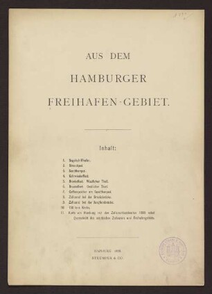 Aus dem Hamburger Freihafen-Gebiet