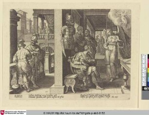 [The angel commands Cornelius to fetch St. Peter; Der Engel befiehlt Cornelius Petrus zu holen]