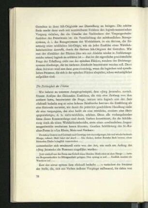 Die Zeitlosigkeit der Fiktion