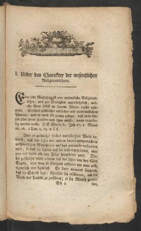 Fünften Bandes Drittes Stück