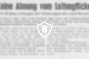 Keine Ahnung vom Leitungflicken