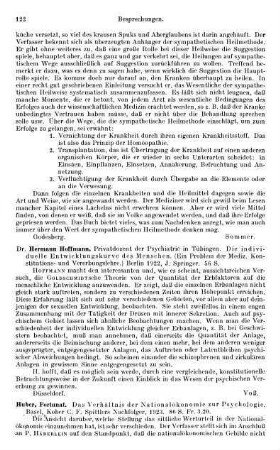 122, Hermann Hoffmann. Die individuelle Entwicklungskurve des Menschen. 1922