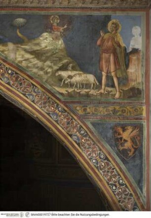 Biblische und hagiographische Szenen, Fabeln von Aesop, Jagd-, Kampf- und Monatsdarstellungen, Moses vor dem brennenden Dornbusch