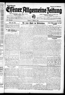 Essener allgemeine Zeitung. 1918-1943