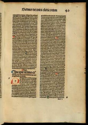 181r-184r, Incipit sermo eiusdem de vita clericorum...