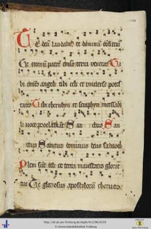 [119r - 120v] Te deum.
