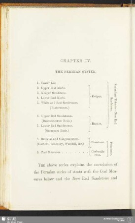 Chapter IV. The Permian System