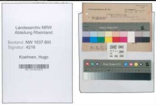 Entnazifizierung Hugo Koehnen , geb. 03.06.1901 (Spediteur)