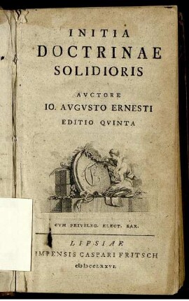 Initia Doctrinae Solidioris