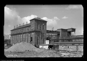 H 38, Baustadium, von Süden (Baustelle Peter Bauwens)