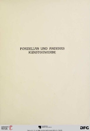 Porzellan und anderes Kunstgewerbe (Nr.108-223)