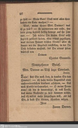 Neunzehnter Brief
