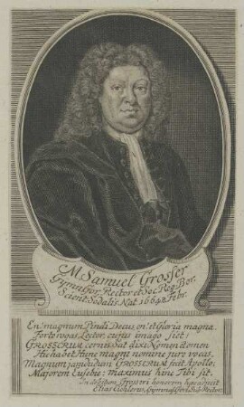 Bildnis des Samuel Grosser
